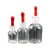佑工信 胶头滴瓶 茶色/透明玻璃滴瓶 多规格玻璃滴瓶 胶头滴瓶  单位：个 125ML茶滴瓶（3个装） 
