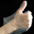 海斯迪克 gnjz-132 一次性手套(1000只) pe塑料薄膜透明餐饮卫生清洁手套 通用款