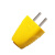 公牛  10A电源插头   GNT-10L4 黄色无线（需自行接线）
