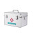 医药箱大容量常备医疗急救包全套出诊带装药收纳盒应急箱 10寸银色空箱+药盒