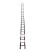 晟泰邦 红白竹梯  含梯套 喷红白荧光漆(单位：套) 7.7米 21级