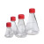 LABSELECT甄选 三角细胞培养瓶摇菌瓶锥形密封盖PC玻璃瓶 17321 500ml ，1个/包