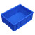 塑料螺丝盒 周转箱长方形大号储物收纳箱盒零件盒子养龟箱胶箱塑料筐物流胶框 蓝色4号405*305*150mm