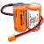 M80系统MR-BAT6V1SET驱动器2CR17335A伺服CNC备份机床电池J4 橙色插头 橙色插头 MR-BAT6V1SET