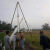 铝合金三角架立杆机人字抱杆电力扒杆三角扒杆水泥杆起杆器8-15米 立15米立杆机120*4