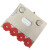 苏识JSP18计数磁性标签 四轮计数特强磁6.5*10 ( 颜色：红色) 货架标牌磁性标签仓库标识牌库房记数卡10个装