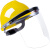 工孚 安全帽式支架面屏面罩防护冲击头戴式焊帽 单位：套 单独铝合金支架一个 