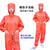 米茨橙色防静电服连体全身防尘服防护服工作 可定制 印字/LOGO 橙色（帽衣裤三连体）JD-3-001  2XL 