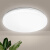 东君 卧室灯led吸顶灯 客厅灯餐厅灯圆形现代简约超薄灯具 12W 全白