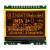 定制适用12864G-086-P12864液晶模块串口黑白点阵屏液晶屏 黑底橙字 SPI串口 33V