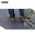 安赛瑞 双条纹PVC复合地垫 吸水防滑地毯垫 凹槽绒面门垫脚垫 1.8×10m 灰色 13708