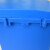 简厚 分类垃圾桶大号商用厨余塑料可拼接带盖带脚踏垃圾桶 蓝色【可回收物】15L