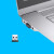 罗技（Logitech） 鼠标键盘USB优联接收器Bolt USB稳定适配器 无线鼠标键盘电脑配件信号传输器 优联 USB接收器