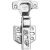 梵选 不锈钢铰链加厚3.0缓冲液压衣橱柜门弹簧 单位：个 2.0mm=直弯（全盖）脱卸 