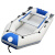 跃励工品 加厚充气橡皮艇 户外防汛救灾救援皮划艇 充气船 2.6米条板底船（4-5人）一台价