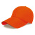 者也（ZYE）定制logo棉广告帽印字工作帽志愿者帽遮阳帽棒球帽男女旅游帽鸭舌帽 红色