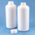 海斯迪克 HKC-196 加厚氟化塑料瓶 HDPE耐酸碱有机溶剂试剂瓶1L （50个） 