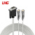 利合光电（LHG）E1线缆DB9针串口转2*L9两兆头2M路由器模块测试线 30米