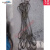 编织钢丝绳吊具14插编手编吊装用塔吊起重吊索具16粗油丝绳子20MM 18毫米1米