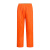 海斯迪克 环卫雨衣橘红色分体雨衣雨裤套装 安全警示道路施工反光雨衣HKsq-341 双杠橘色 4XL 