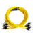 HENGIS  室内柔性钢管铠装光缆光纤线GJFJKV-G.652D(B1.3)-24芯LC-FC35米 5件