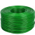 得豫工品 包塑钢丝绳 抗拉晾衣绳 绿色防锈涂漆钢丝绳 单位：卷 Φ3.5mm*100米 