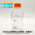 蜀牛透明棕色玻璃蓝盖试剂瓶 250/500/1000ml 化学丝口螺口样品瓶 蜀牛高硼硅1000ml 白色(1个价)