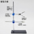 小型铁架台十字夹子铁圈支架微型酒精灯铁架台初中物理实验器材中