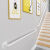 航典扶手栏杆 家用靠墙上铁艺水管简约现代楼梯扶手栏杆老人儿童室内 长550cm分三节（4个固定）