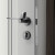 百蒂安室内卧室门锁磁吸静音金色小鸟门把手创意家用房间实木木门房门锁 B款黑色（静音型）