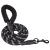 Tagoon狗链中型犬宠物牵引绳加粗尼龙防咬断反光狗绳通用绳大型犬狗链 黑色 直径1.2cm 长度1.5米