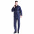 易美丽诺 LH1028 分体式反光雨衣雨裤套装户外雨具 藏青色 升级面料2XL