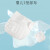 康益博士（KANG YI DOCTOR）纱布尿布婴儿尿介子新生儿尿片棉可洗宝宝布尿裤 5条装-纯色T型尿布 M码(3-6月)