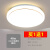 LED吸顶灯阳台灯卧室灯圆形简约现代过道厨房卫生间走廊客厅灯具 金线40cm可调三色48w买一送一