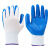JZEG 半胶手套 涂胶防护耐磨手套耐油防滑透气劳保手套12双/打