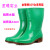 定制金橡水鞋006女装筒防滑绿色雨靴时尚短筒雨鞋厨房防护 029绿色女装短筒 36