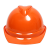 诺瑞斯安 安全帽工地 免费印字国标V型 ABS透气领导监理建筑加厚电工头盔 橙色