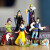 Disney迪士尼白雪公主与七个小矮人公仔模型摆件人偶玩具情景烘焙装饰61 8款白雪公主白马王子