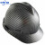 中环力安 碳纤维色工地安全盔防砸安全帽男建筑领导级劳保帽A 碳纤色 三面+反光板