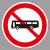谋福（CNMF）交通标志指示牌 停车场标识牌可定制【禁止大型客车通行-贴高亮反光膜UV(平板钉墙款)】