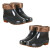 沸耐笙 FNS-05056 男士双色低筒PVC雨鞋 养殖场用男士劳保雨靴 双色加棉 42 双