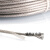 304不锈钢钢丝绳包塑钢丝线超细软包胶粗晾衣绳子1mm2mm3mm4mm5mm  ONEVAN 包塑0.8毫米100米送30个铝套