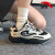安踏（ANTA）星光老爹鞋女士夏季新款透气网面跑步鞋减震C37+软底休闲运动鞋子 -5黑/沙粒灰/泥沙灰 36.5