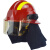 17式统型款消防头盔（半盔型）韩式款FTK-B型新式消防员灭火 黄色（东安）