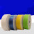 适用黄色 绿色PU8*5气管软管外径8MM/12*8/10*6.5/6*4透明蓝 乳白色管 4*2.5透明蓝160米