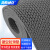 海斯迪克 HK-53 PVC镂空防滑垫 S形塑料地毯浴室地垫 灰色0.9*1米厚5.5mm