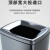 迪恩斯（DEANS）不锈钢垃圾桶公共厕所卫生间大号商用办公室厨房无盖直投果皮桶洗手间擦手纸垃圾桶40升