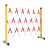 玻璃钢 绝缘伸缩围栏 可移动式安全隔离防护栏 管式伸缩围栏 1.5*4米国标
