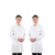 鑫工派 白大褂 长袖药店工作服实验室工装男女同款优质棉长袖XL（170-175）