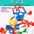 DNA双螺旋结构模型大号高中分子结构模型60cmJ33306脱氧核苷酸链 DNA模型拼装材料